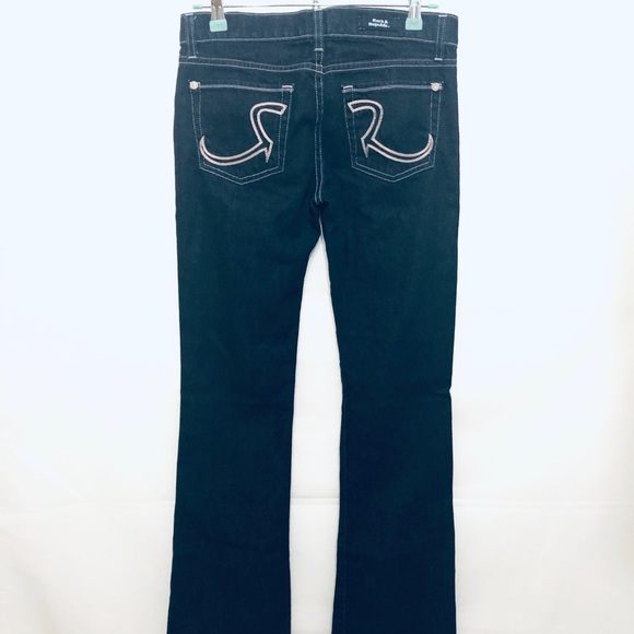 EUC Rock & Republic Jeans Bootcut Leg Size 27 - Picture 5 of 8
